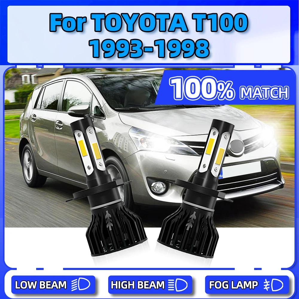 

LED Headlight Bulbs 20000LM Canbus Auto Front Lamps 120W CSP Chips Car Lights For TOYOTA T100 1993 1994 1995 1996 1997 1998