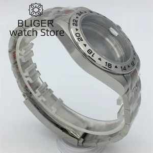 BLIGER 40mm /43mm Khám phá 2 Trường hợp khung sapphire khung Sapphire NH34 NH35 NH35 NH36 ETA2824 PT5000 Miyota DG2813 3804 12 Trường hợp bán kính bán hàng chính - №8
