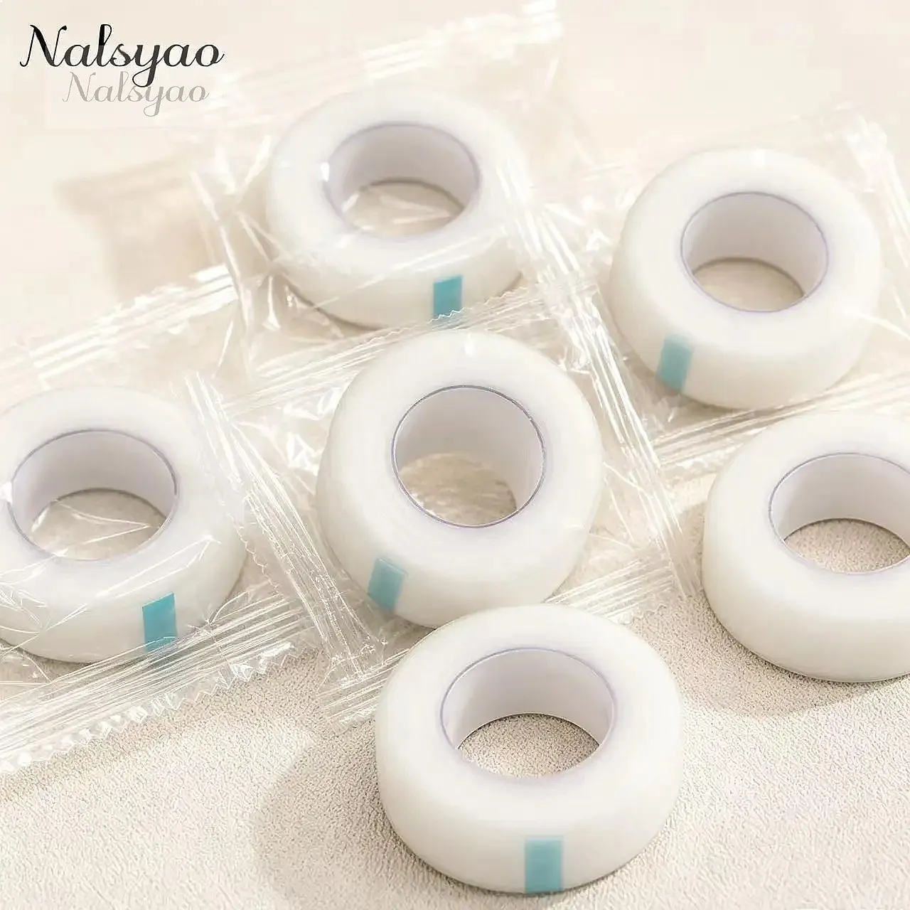 Tape PE Adhesive 3/5 Rolls Under Eye Pads for Eyelash Extension Tools Micropore Lashes Grafting Supplies Lash Lifting