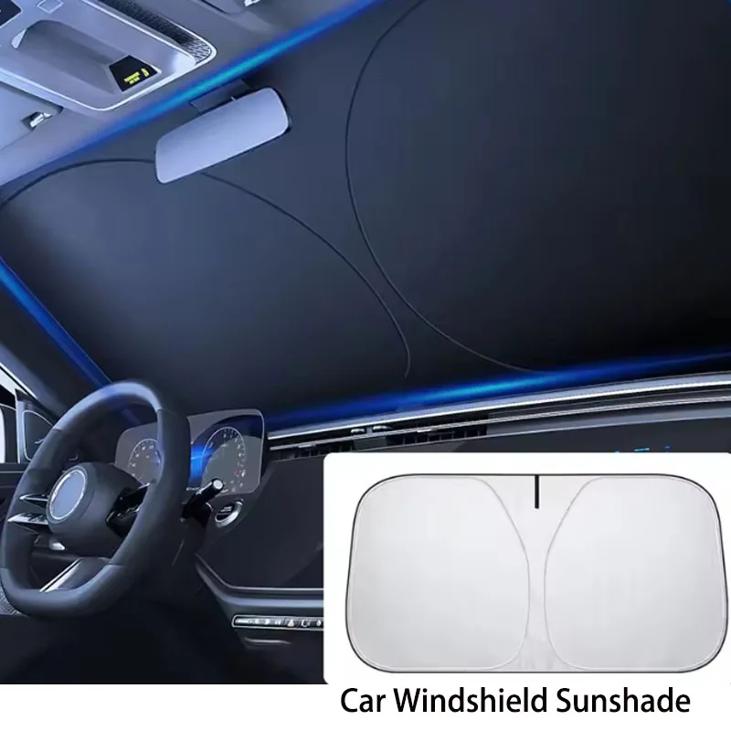 

Car Windshield Sun Shade Cover Foldable Front Window Sun Visor Blocks UV Refletive Car Parasol Sunshade Protector Covers