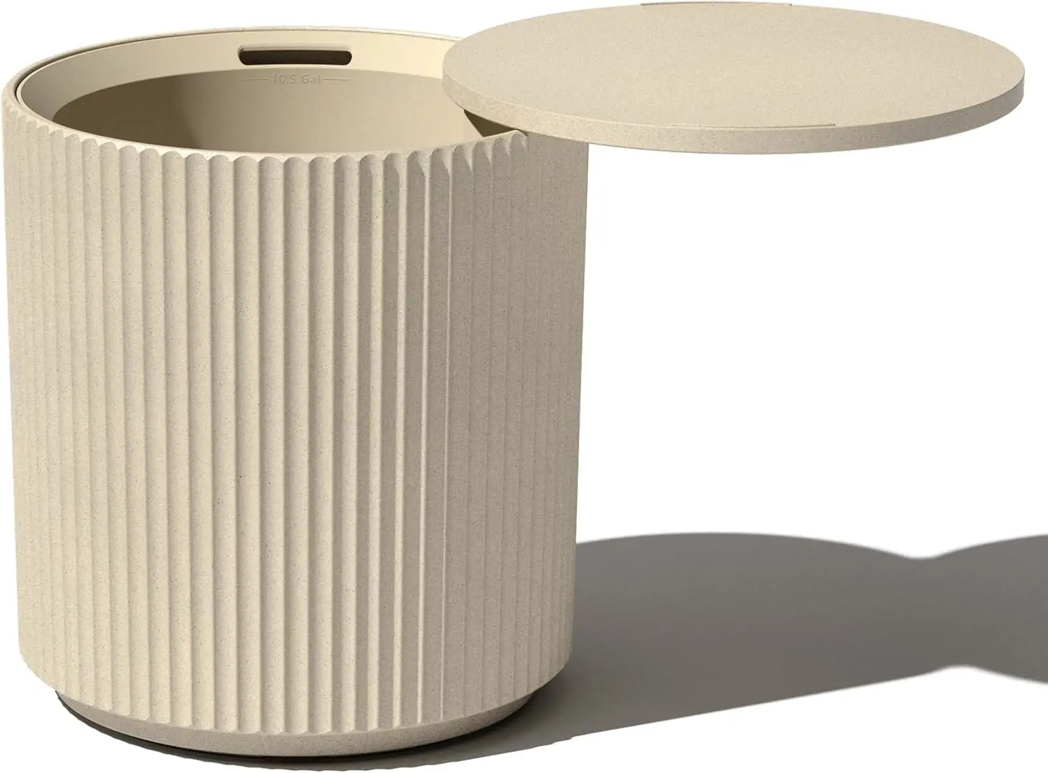 

Cooler Side Table - 2 in 1 - Designed for use as Outdoor Side Table, Patio Decor and Ice Chest