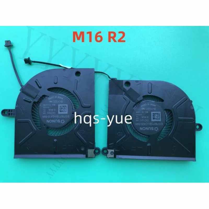 

Q+ Original for DELL Alienware M16 R2 COOLING FAN R+L DC12V