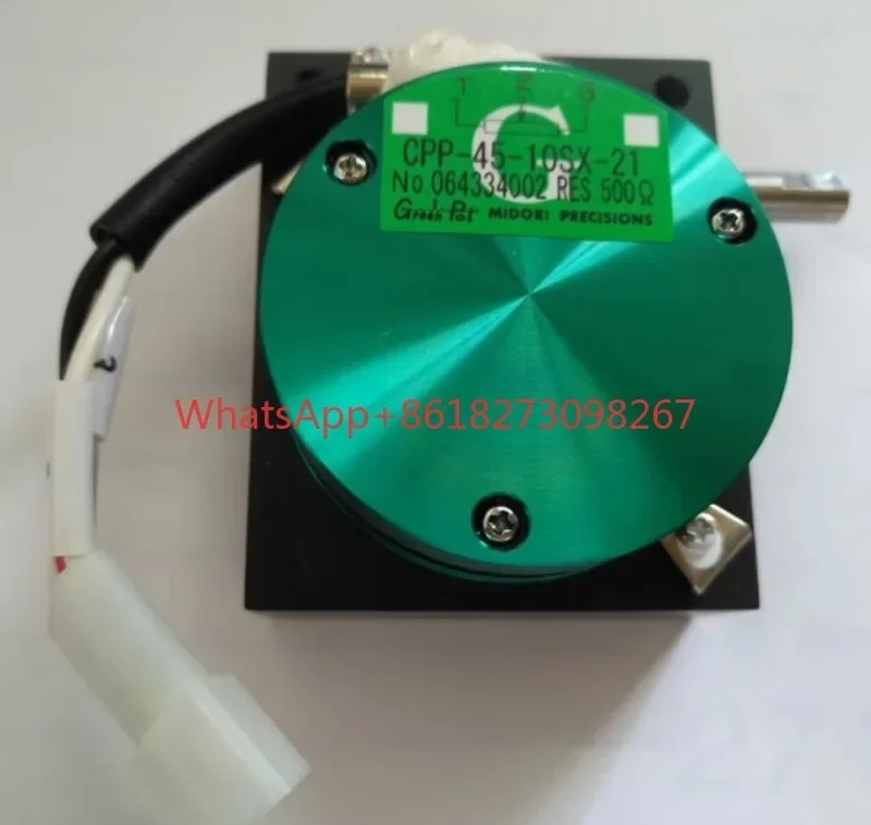 USED Original MIDORI precision potentiometer for die-casting machine, rotation angle sensor CPP-45-10SX-21