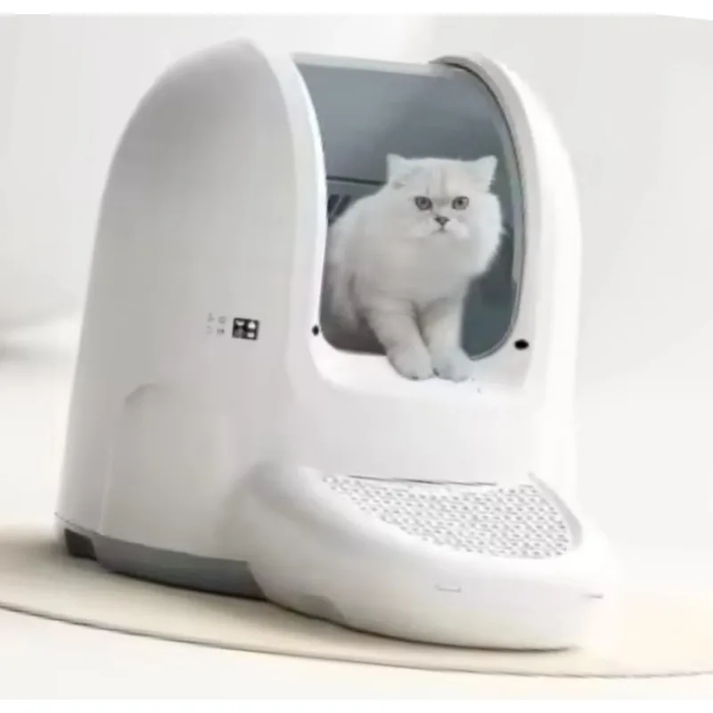 

Smart Cat Self Cleaning Litter Box Remote Control Automatic Cat Litter Box for Pet Product