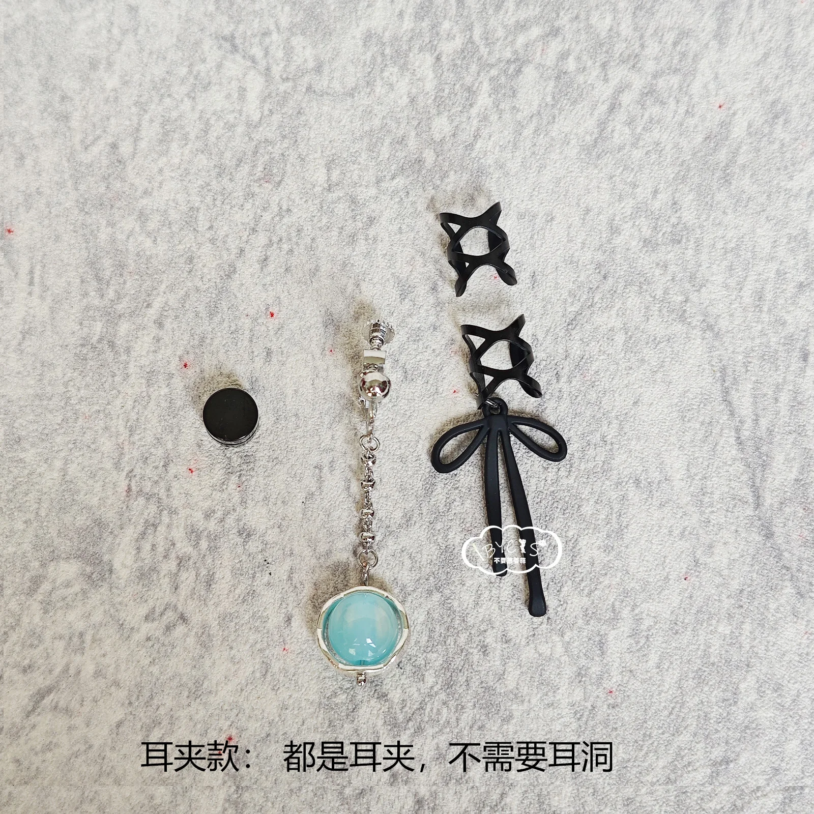 أنيمي NIJISANJI funkana تأثيري قلادة حلقة إكسسوارات الشعر بروش أقراط قرط كبس زي الدعائم مجوهرات اكسسوارات هدية