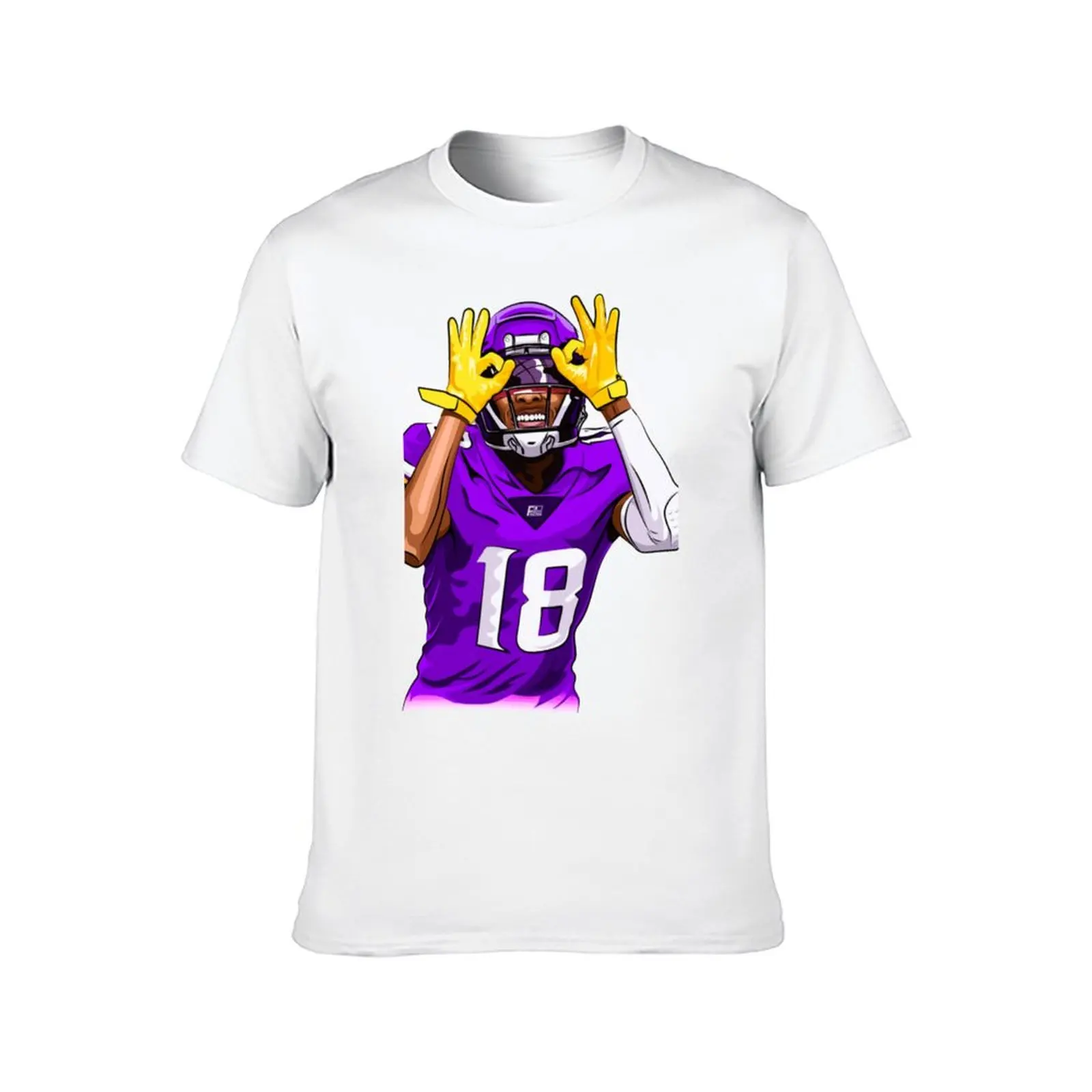 Justin Jefferson Griddy T-Shirt football t shirt anime outfits for men