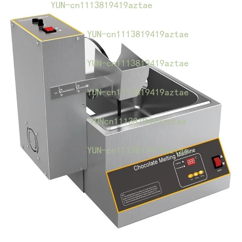 Table Top Mini Chocolate Melting Tempering Machine, New 220V Small Chocolate Melter for Chocolate Processing