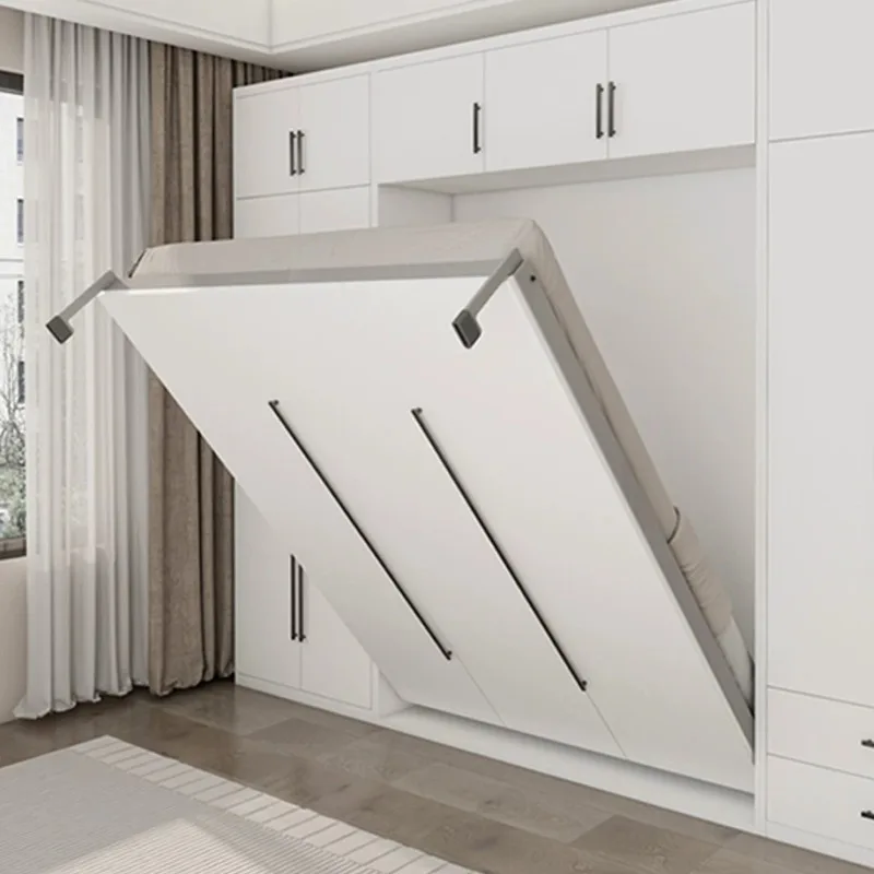 Cama Plegable para Adultos, Cama Portátil para Niños, Cama Extraíble de Diseño, Cama con Dosel Simple, Mueble Plegable para Dormitorio