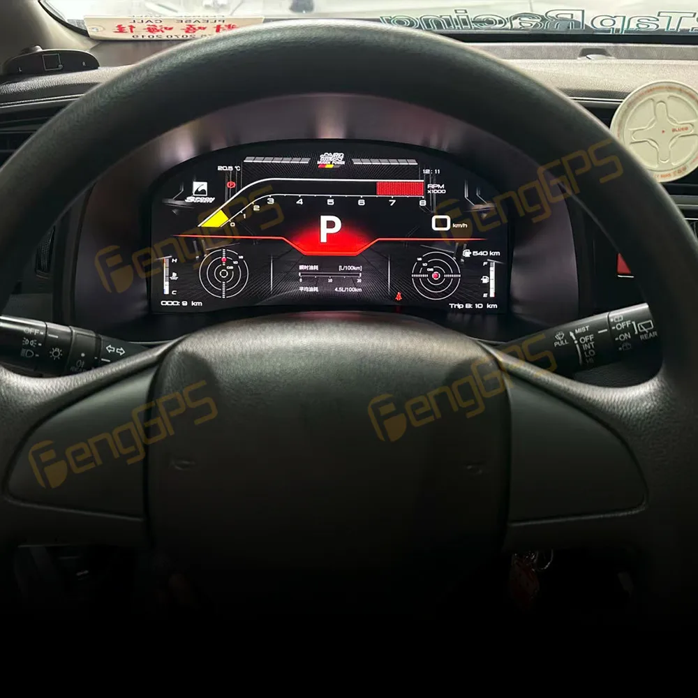 

Цифровая ЖК-панель приборов для Honda Fit 2014-2020: спидометр, одометр, дисплей приборной панели