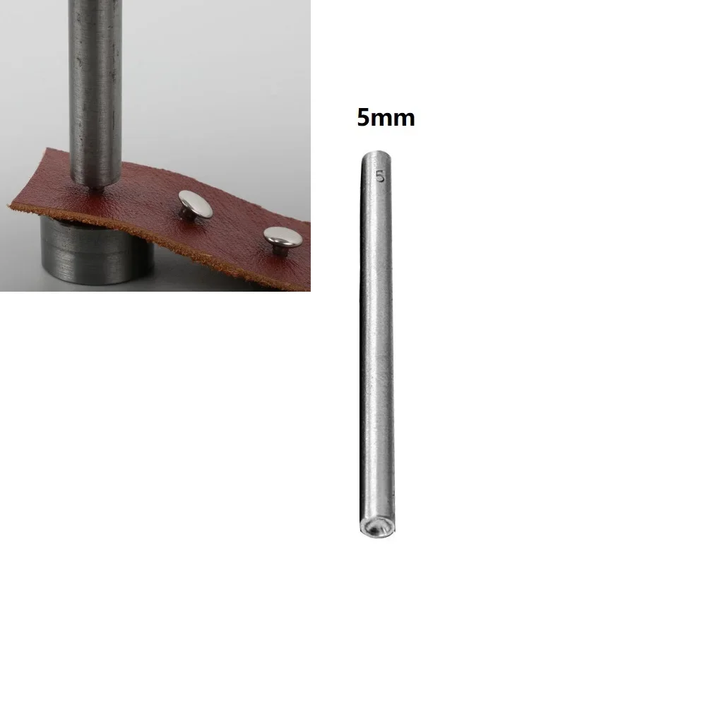 

Tool Rivet Tool Rivet Rivet Tool Setting Tool Snap Stainless Steel 5/6/7/8/9/10mm Steel Hand Tool Mushroom Rivet Setting Tool