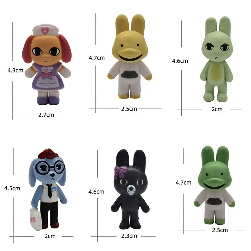 Actionfigur Tierklinik-Modell Mini-PVC-Spielzeug-Set – Detail 8