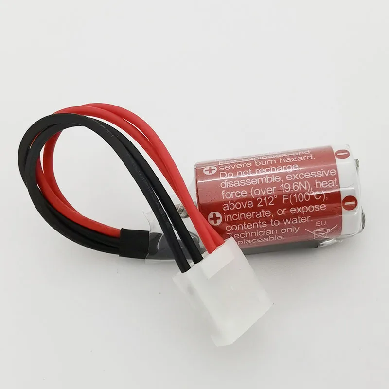 1pce ER3 1/2AA 3.6V HRS-4PIN FBT030A PLC 산업용 배터리