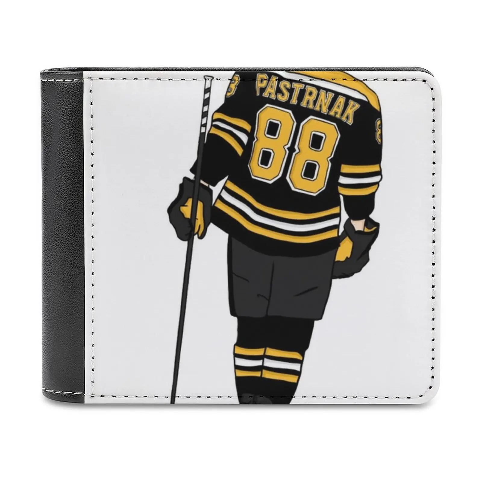 Pastrnak Men's Wallet Purses Wallets New Design Dollar Price Top Men Leather Wallet Hockey Boston Pastrnak 88 Personalized