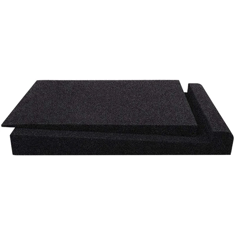 4Pcs Acoustic Panels Foam Suitable For 5 Inch Speakers High-Density Acoustic Foam Prevent Vibrations And Fit Most Stands