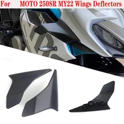 FOR CF CF250SR 250SR  MY22 Motorcycle Parts Side Downforce Naked Spoilers Fixed Winglet Fairing Wings Deflectors