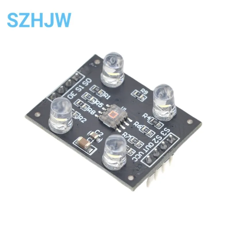 Color Recognition Sensor TCS230 TCS3200 Color Sensor Color Recognition Module Color For Arduino White LED Lights Microcontroller