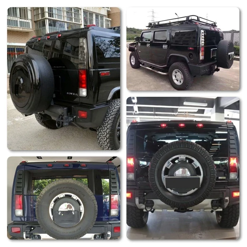 

Durable 3Pcs Smoked LED Marker Light for Hummer H2 2003-2009 / SUT 2005-2009