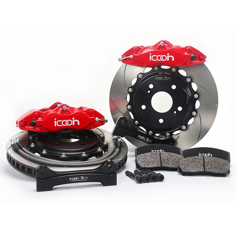 ICOOH Good Quality Car Brake Accessories DL9200 Big Brake Caliper Kit 4 Pot Rear Wheel For LEXUS LS500