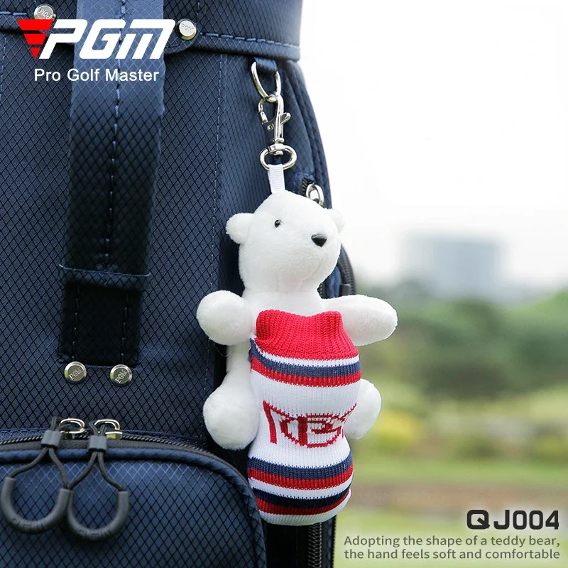 PGM Mini Golf Ball Bag Doll Clip Can Be Hung on The Hand/golf Bag/Belt Hold 2 Ball Waist Bags QJ004