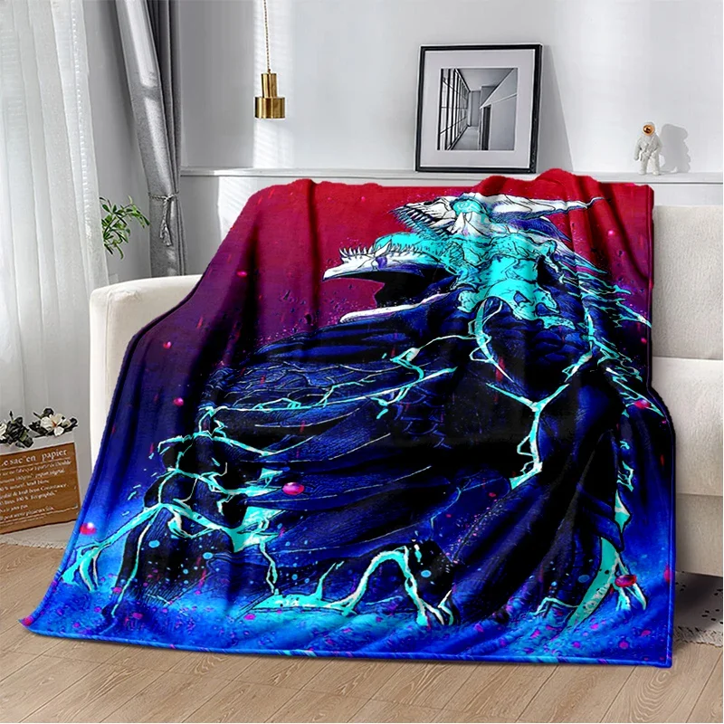 3D Kaiju No.8 Anime Cartoon Soft Flannel Blanket for Bed Bedroom Sofa Picnic,Throw Blanket for Cover Office Gift Kids
