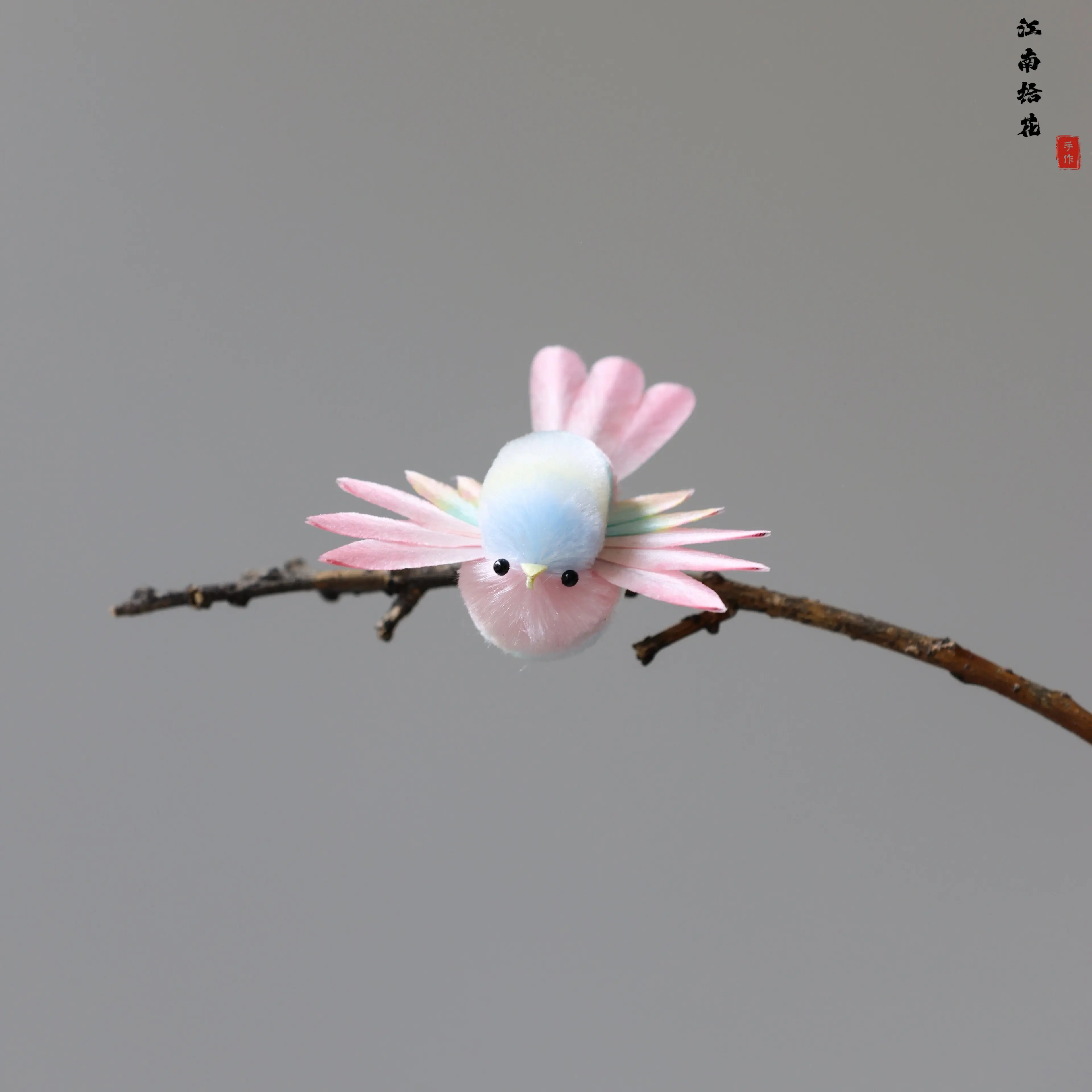 handmade-intangible-heritage-silk-thread-ronghua-side-hair-clip-vintage-bird-hair-ornament-for-hanfu-qipao