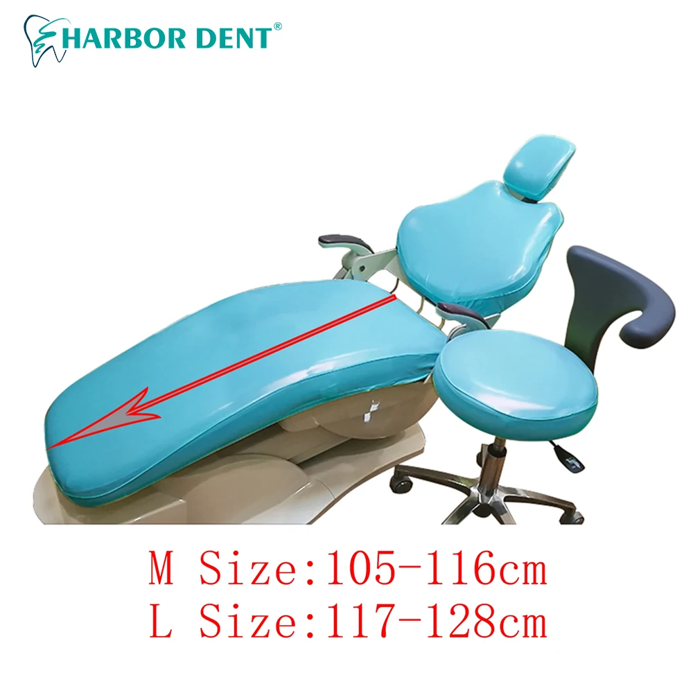 Dental Chair Seat Cover Chair Cover Elastic Waterproof Protective Case Protector Dentist Equipment 4pcs/Set