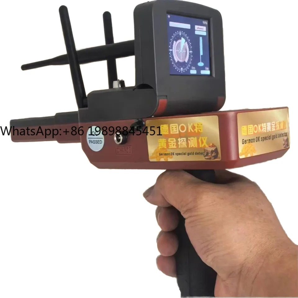 Przenośny metalowy skaner bezpieczeństwa z wyświetlaczem LCD