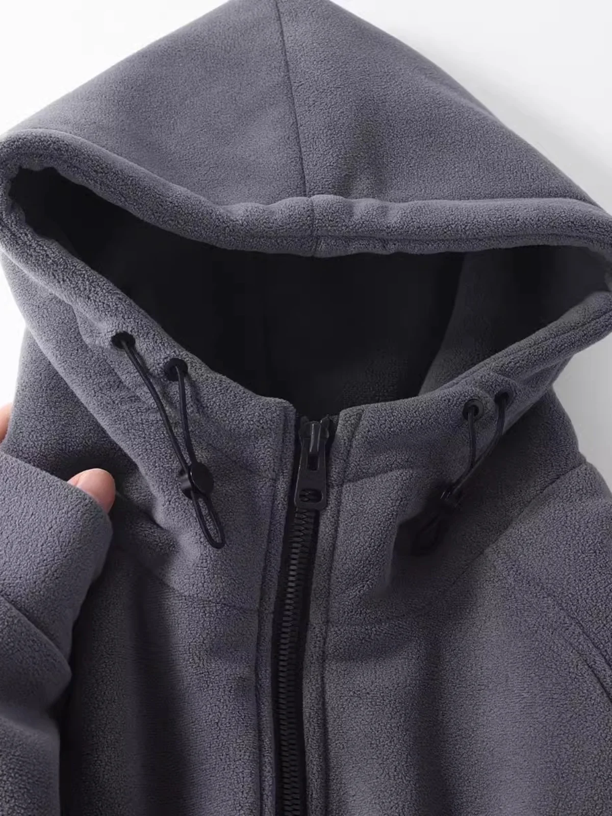 

Очень теплая зимняя толстовка-худи оверсайз из американского флиса, утолщенная, модная, свободного кроя