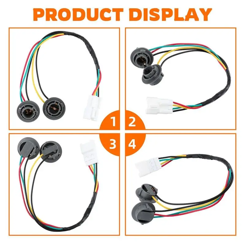 Rear Taillight Socket Wire Harness For Kia Forte 2009-2013 Tail Light Assemblies Wire Harness-X59A