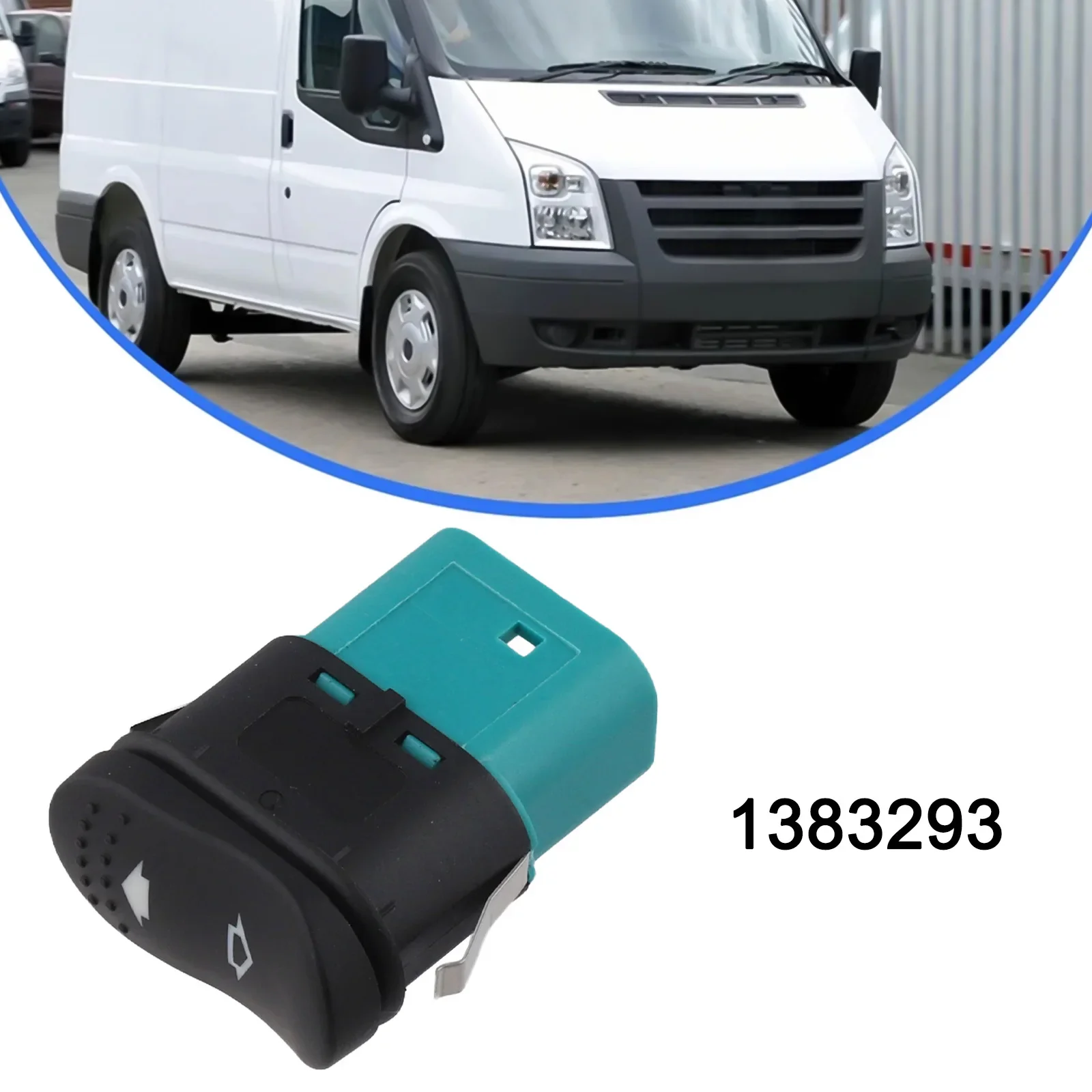 For Ford Transit MK7 2006 2013 Electric Door Window Switch OEM Spec Plastic Replacement Part Number 5C1T14529AA 1383293