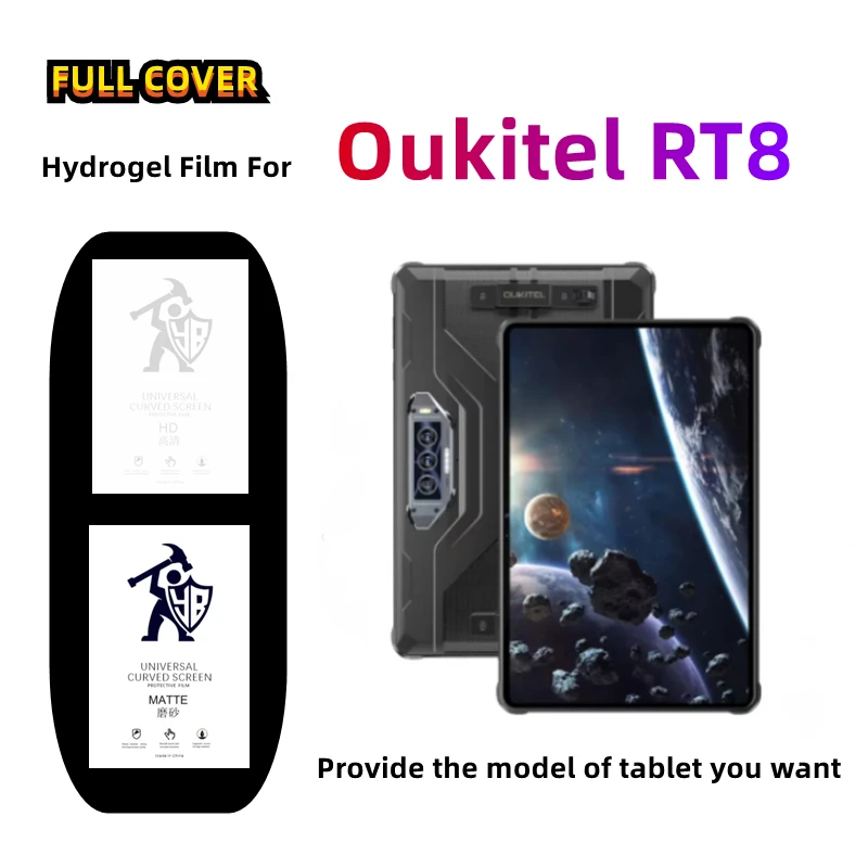 

2pcs Matte Hydrogel Film For Oukitel RT8 HD Screen Protector For Oukitel RT8 Frosted Protective Film Protector Clear Film