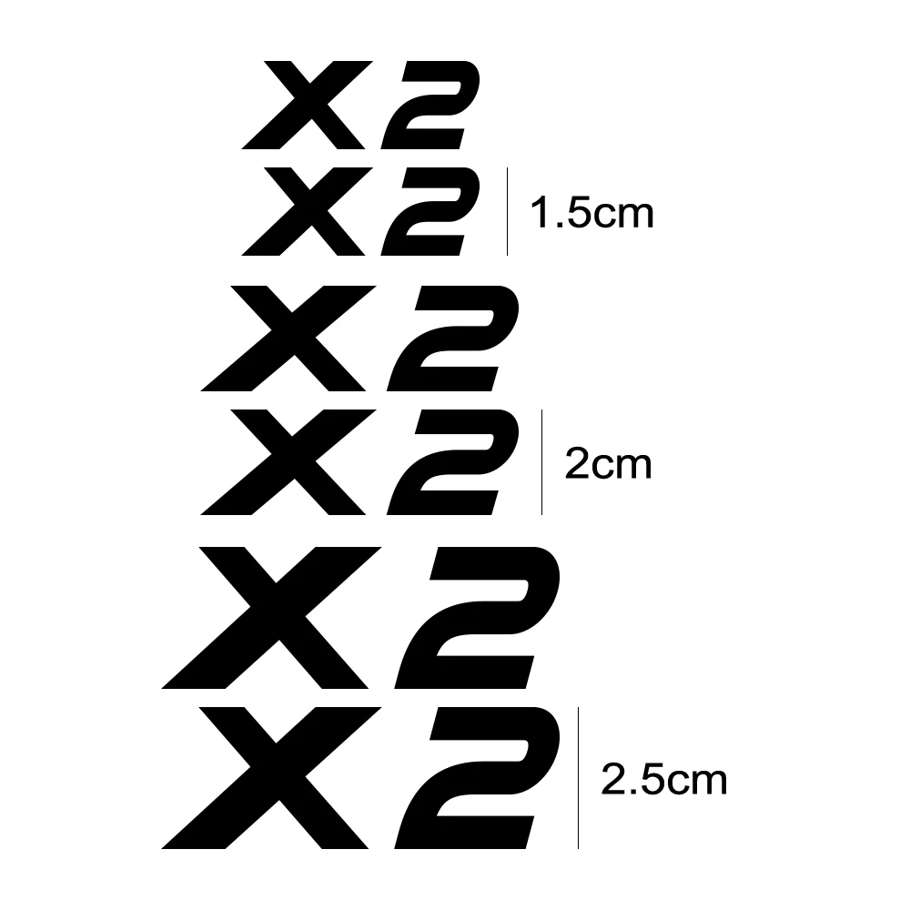 6PCS Car Sticker Brake Caliper Accessories Exterior Decal Decor For BMW X5 E70 F15 G05 X1 F48 X3 F25 X6 E71 X2 F39 X4 F26 X7 G07 view 5