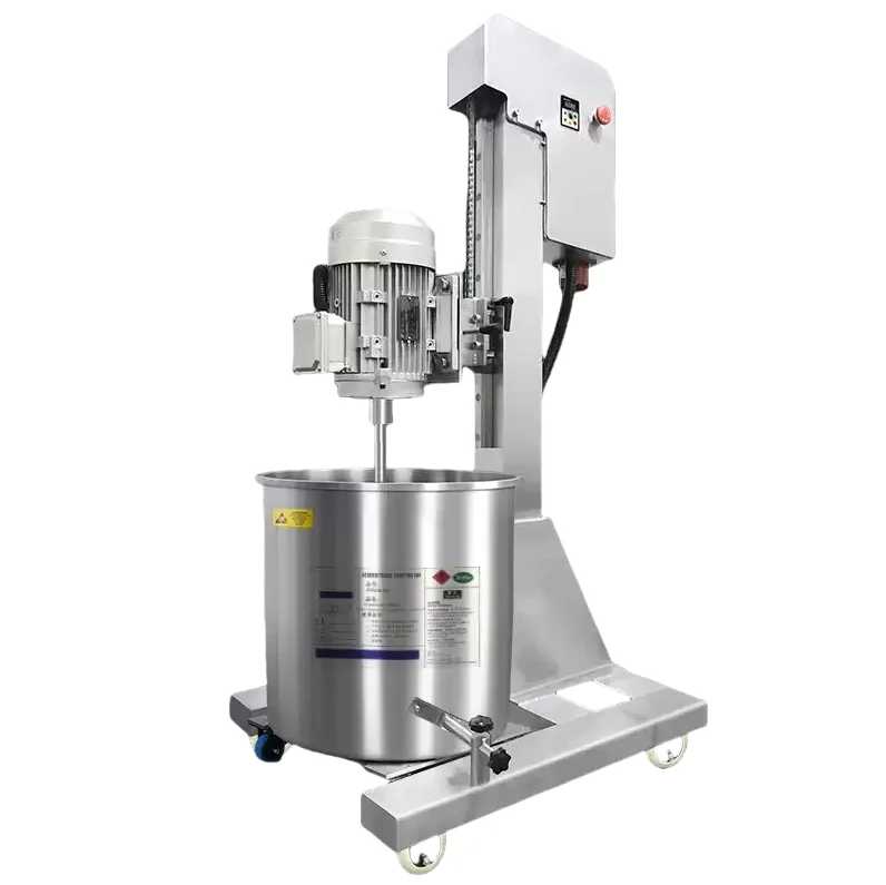 20-50L Lab Chemical Anti-corrosion PTFE Stainless Steel Electric High-speed Stirring Disperser Mixer Spiral Conical Paddle