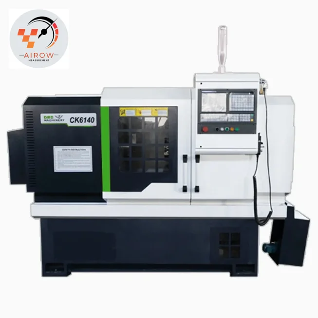 Airow CK6140  CNC Lathe High Speed Precision Turns Metal Single Spindle Medium Duty Durable Horizontal Flat Bed Strength