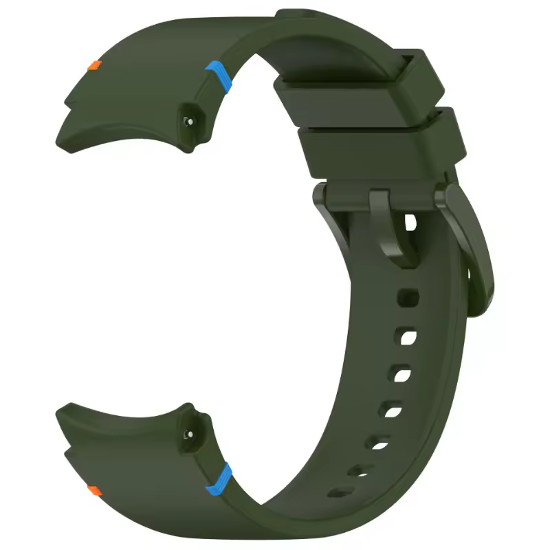 Original Band for Samsung Galaxy watch 7/FE/5 Pro/6/4 classic 44mm 40mm Silicone sport belt bracelet correa Galaxy watch 7 Strap - Image 31