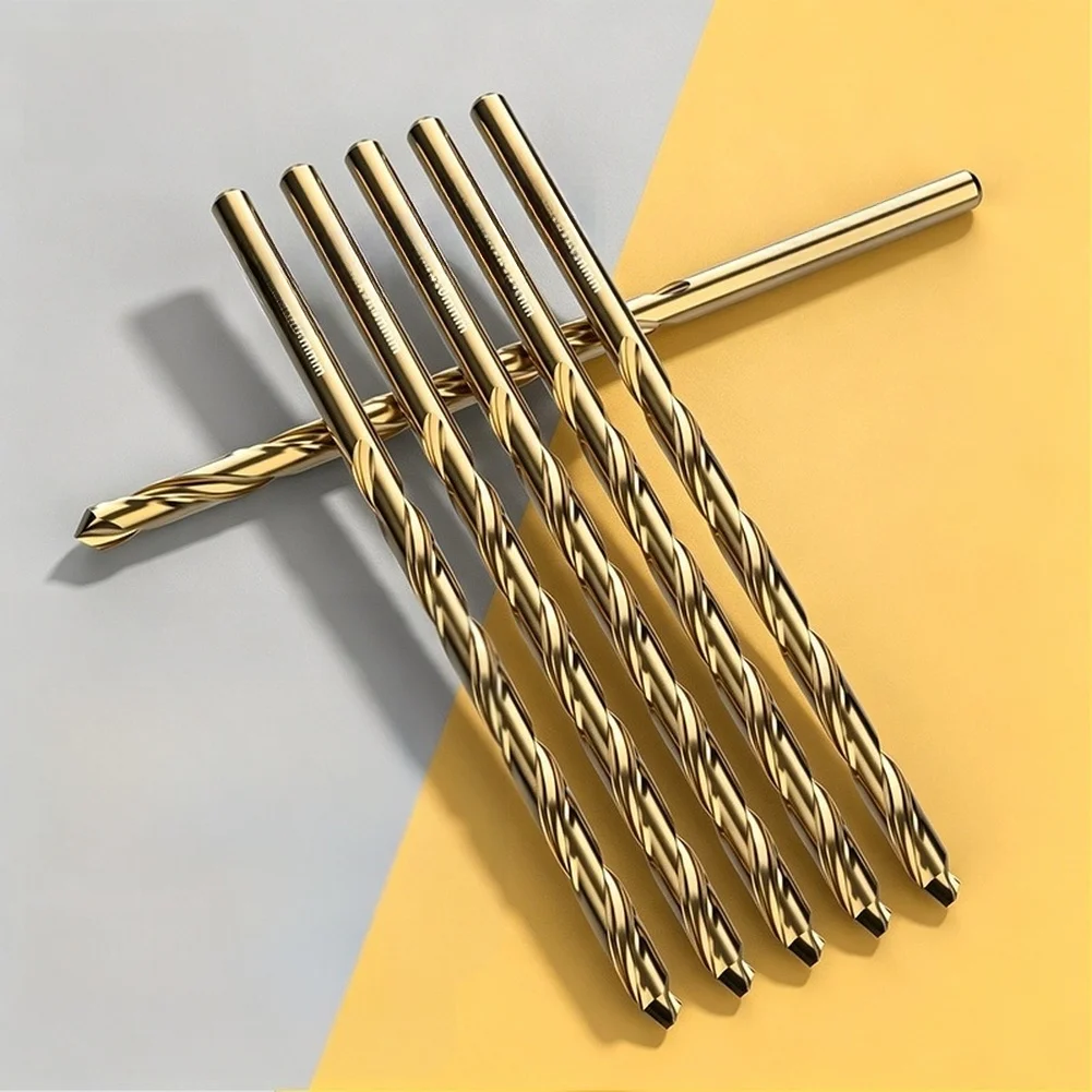 1pc 0.5-3mm HSS Drill Bits 135degree Double Relief Angle Drill Round Shank Small Drill For Jewelry Craft Wood Drilling Tools