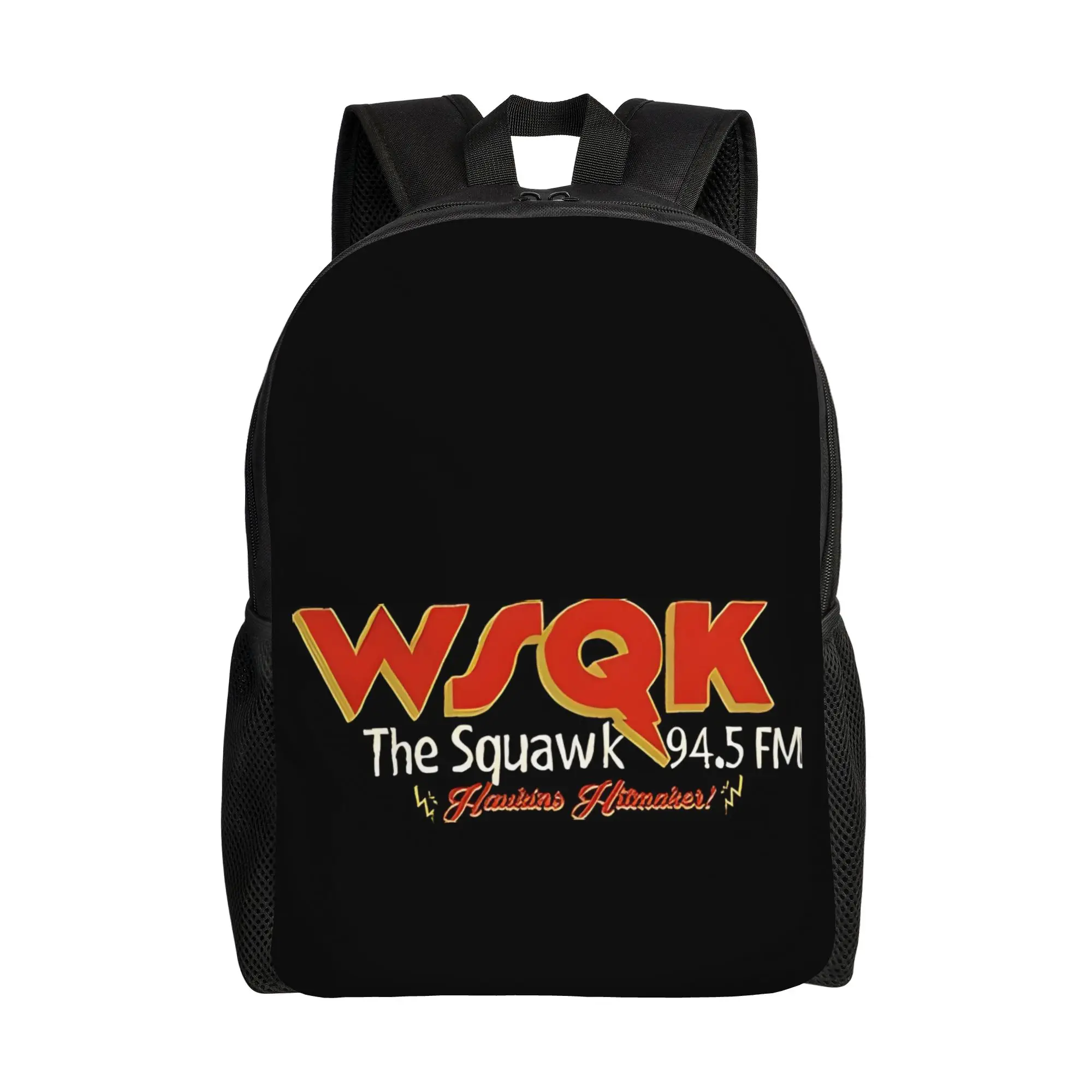 Back to school season Sturdy Shoulder WSQK The Squawk Radio Schoolbag WSQK Ladies Handbag Backpack