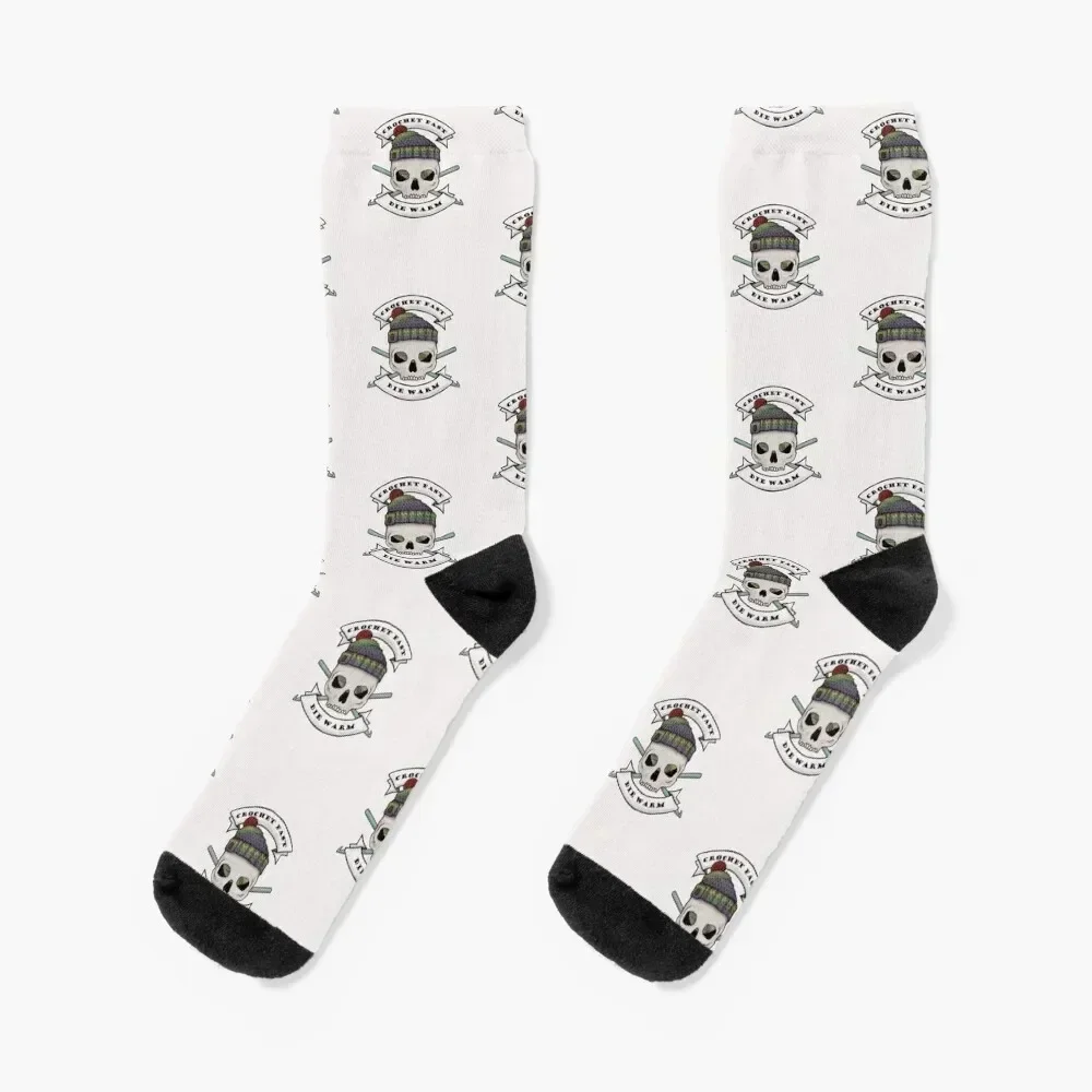 

Crochet Fast Die Warm Socks gifts hiking christmas stocking anime Socks Women's Men's