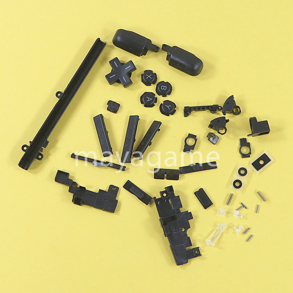 1 Juego de teclas de botón completas para 3DSXL 3DSLL 3DS XL LL R & L piezas de botones D Pad ABXY Home Power juego de botones completos