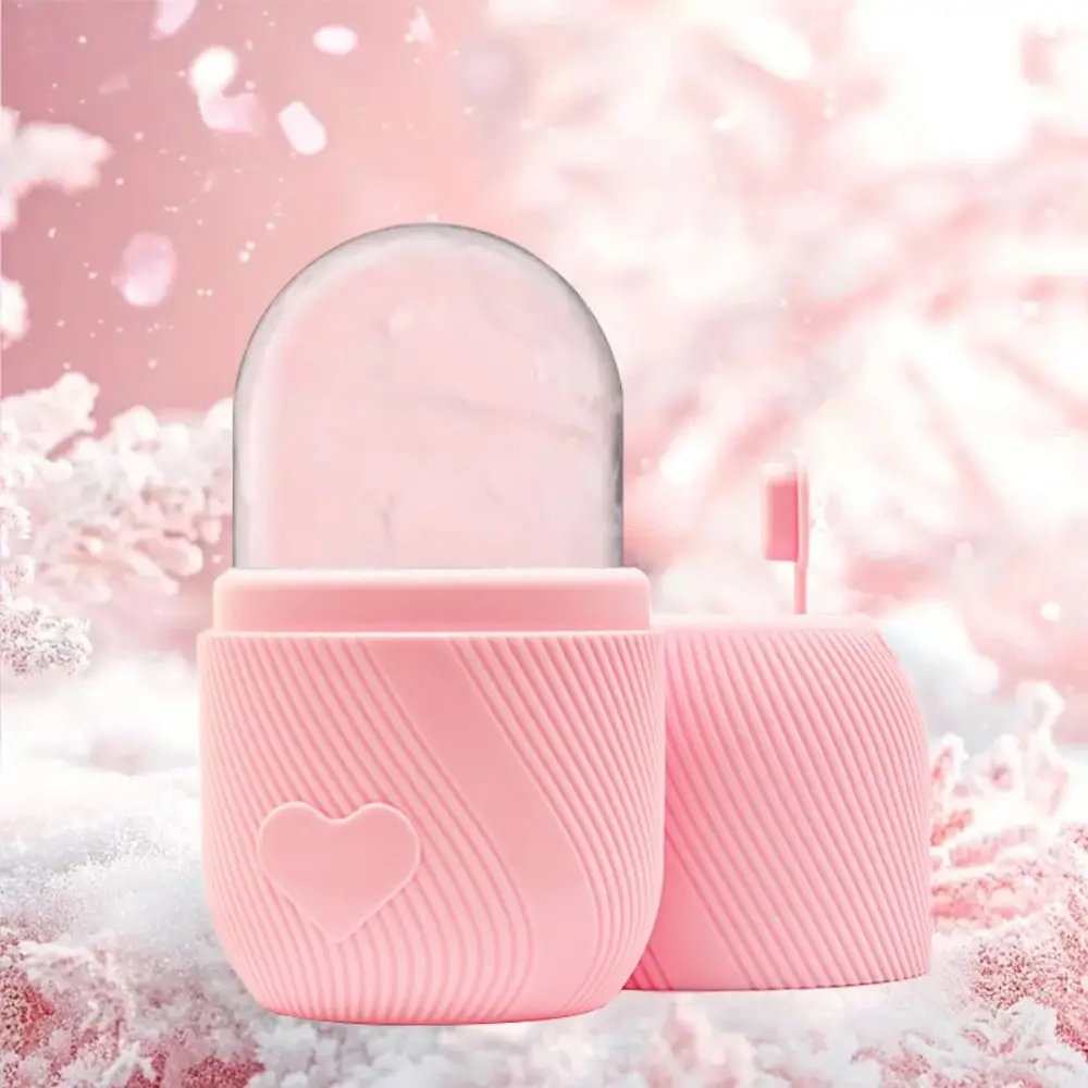 Upgraded Silicone Ice Roller for Face Beauty Skin Care Tools Face Lifting Ice Mold Reusable Facial Massager Eyes and Neck