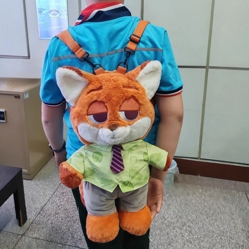 Cartoon Zootopia Judy Hopps Nick Brede pop persoonlijkheid knuffel grote capaciteit rugzak creatieve vakantie kinderen cadeau
