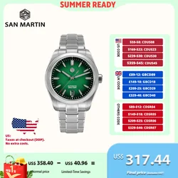 San Martin Original GADA 36/39/42mm JianZhan Dial Men Watch Miyota 9015 Self-Wind BGW-X1 10Bar Sapphire Reloj SN0144GS/X/L-3/4