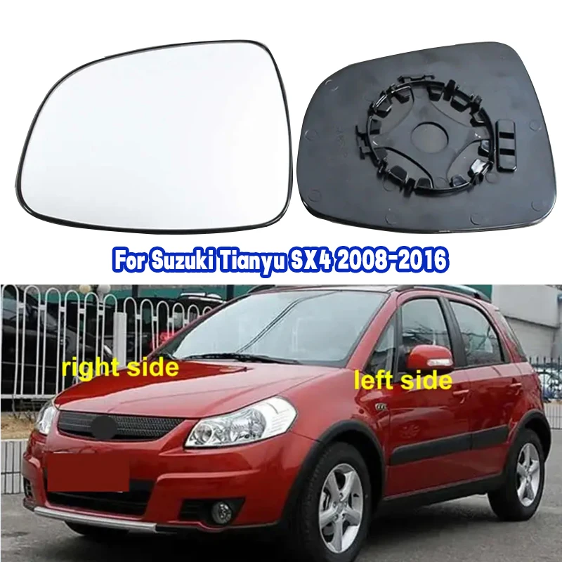 

High quality For Suzuki Tianyu SX4 2008-2016 Car Accessories Exteriors Par Side Mirrors Reflective Lens Rearview Mirror Lenses