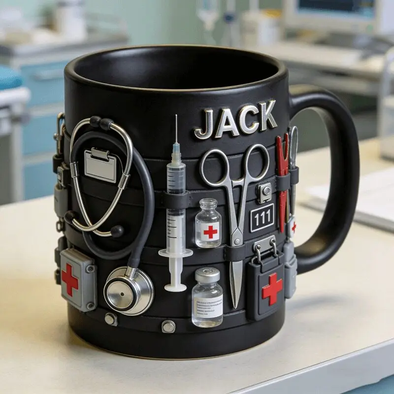 

Cross border new personalized medical themed mug