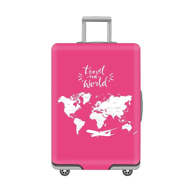 

Защитный чехол для багажа с принтом. Тонкий пылезащитный чехол из молочного шелка. Эластичный чехол для багажа. Чехол на тележке.