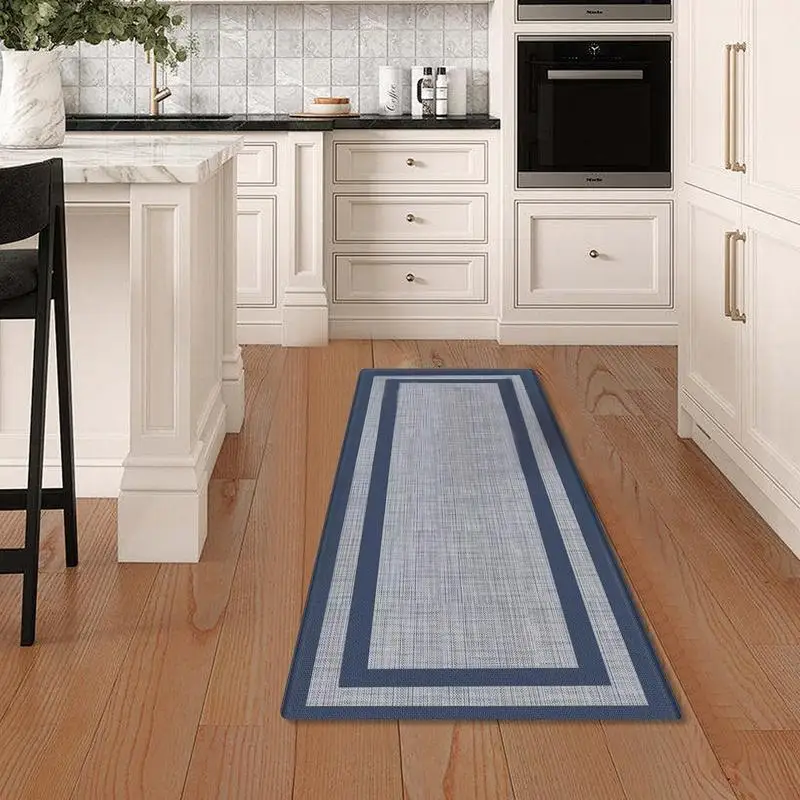 Kitchen Runner Rug Keukenmatten Absorberende oliebestendige keukentapijten Waterdicht Zacht vloertapijt Wasbare staande matten voor thuis