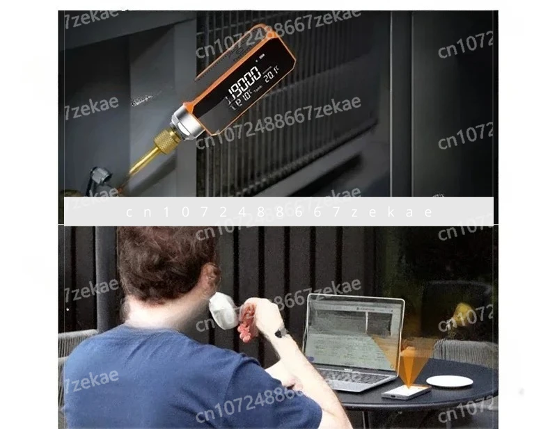 

Accurate Measurement for Refrigeration Maintenance Vacuum Gauge Micron Digital Micron Gauge Refrigeration Vacuum Tester