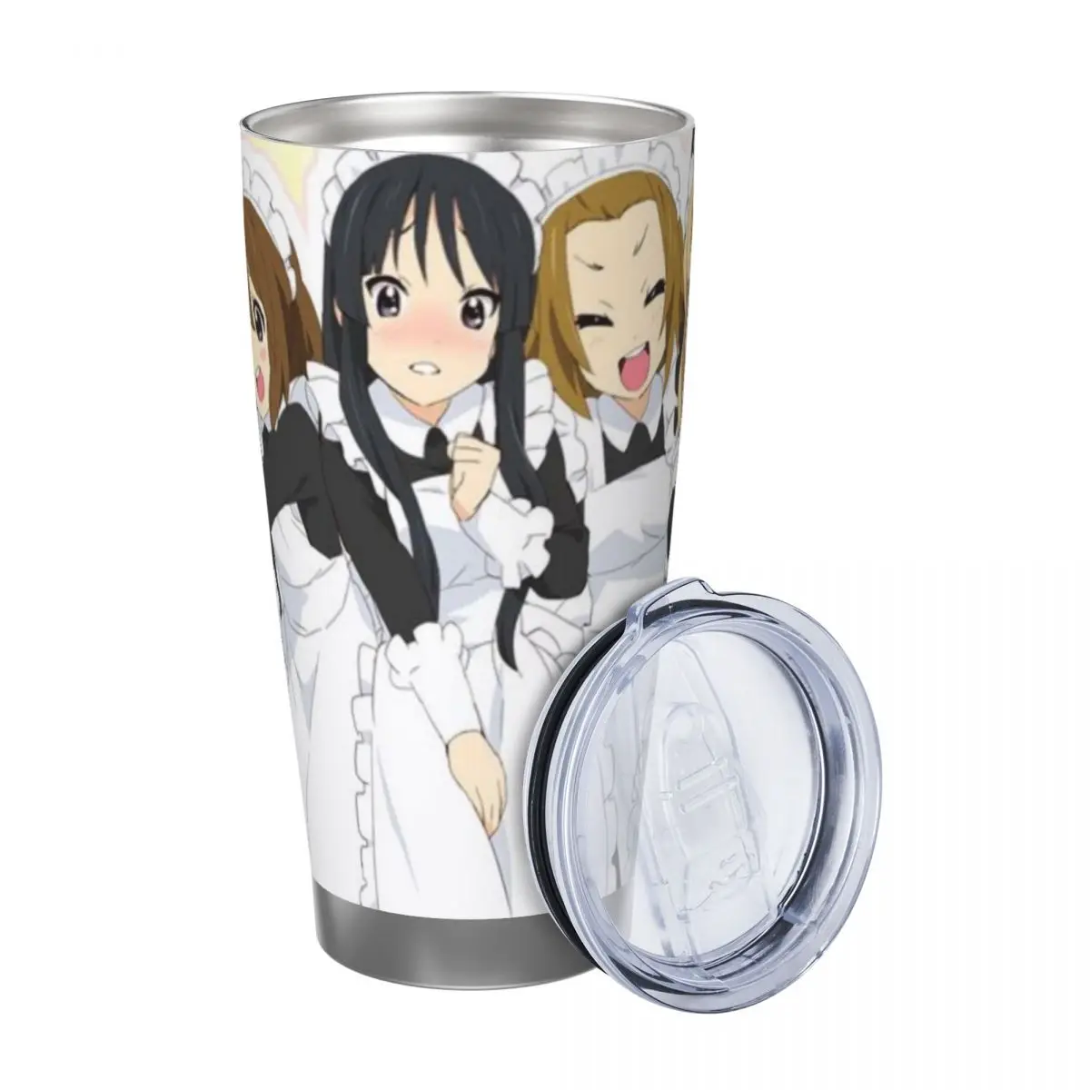 Japanese Anime K-On! 20oz Stainless Steel Insulated Thermal Coffee Car Cup Cold Hot Mugs Vacuum Flask