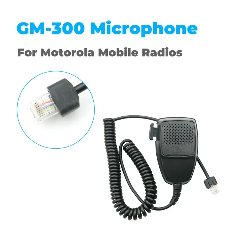 Handheld Microphone RJ45 8-pin Speaker HMN3596A PMMN4090 Mic for Motorola CDM1250 CM200 CM300 GM300 CDM750 CDM1550 GM300 Radio
