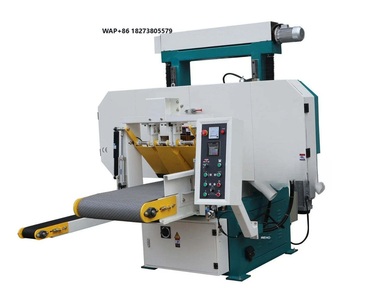 Automatic Portable Horizontal Wood Cutting Band Saw Machine for Sale Automatic Wood Cutting Band Saw